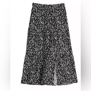 Nine West Crosshatch Tiered Maxi Skirt Womens Medium
